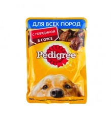 Корм для собак Говядина Pedigree 85 гр