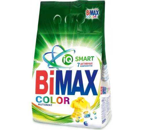 Порошок стиральный Колор BIMAX 2,4кг