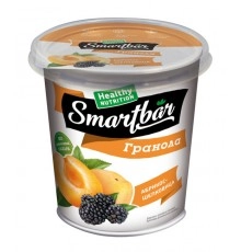 Запеченные завтраки Гранола с абрикосом и шелковицей SmartBar 50г
