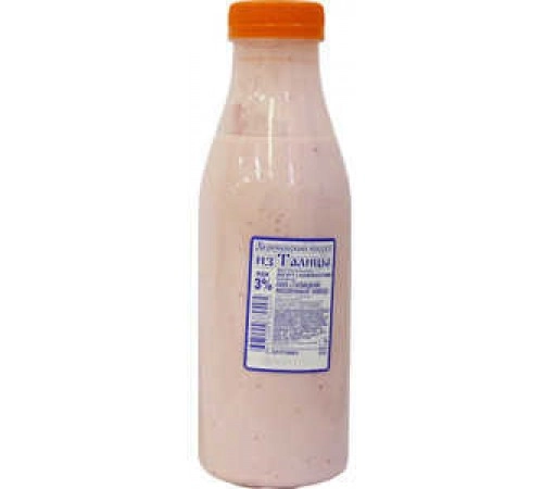 Йогурт питьевой  КЛУБНИКА из Талицы 0,35л 3,0%