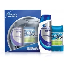Подарочный набор для мужчин шампунь от перхоти и дезодорант Head&Shoulders 460 г