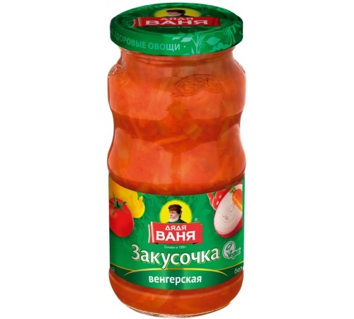 Закуска Венгерская Дядя Ваня 460 гр Закуска Венгерская Дядя Ваня 460 гр