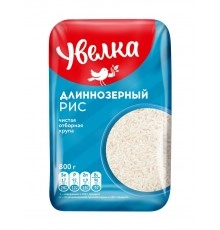 Рис длиннозерный Увелка 800гр

