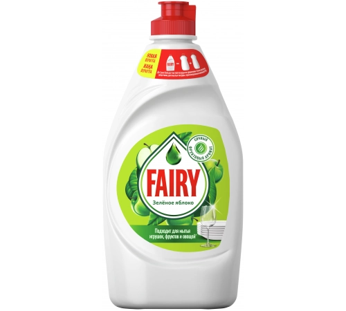 Средство для м/посуды зеленое яблоко Fairy 450мл Средство для м/посуды зеленое яблоко Fairy 450мл