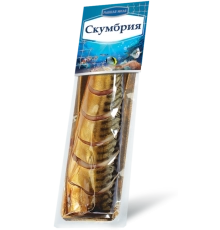 Скумбрия кусочки холодного копчения Рыбная Миля 250гр