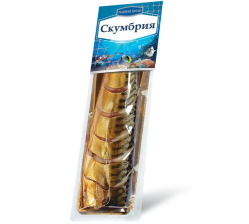 Скумбрия кусочки холодного копчения Рыбная Миля 250гр Скумбрия кусочки холодного копчения Рыбная Миля 250гр