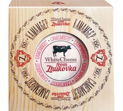Сыр Камамбер с плесенью WhiteCheese from Zhukovka 50% 125гр Сыр Камамбер с плесенью WhiteCheese from Zhukovka 50% 125гр