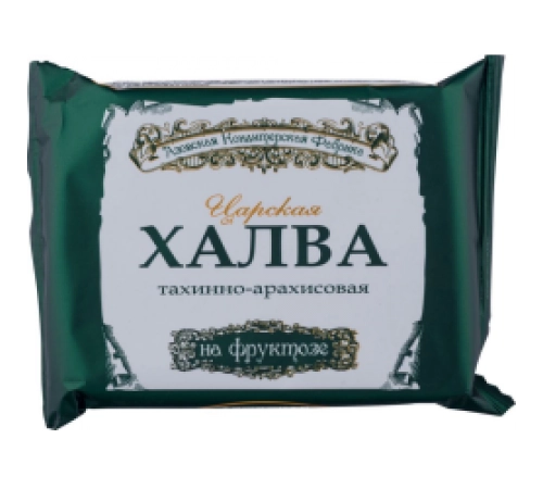 Халва Тахинно-арахисовая на фруктозе Азовская КФ 180гр