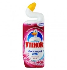 Средство чистящее для унитаза Цветочный вихрь Туалетный утенок 750 мл