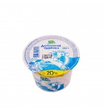 Сметаносодержащий продукт Домашняя буренка 200гр 20%