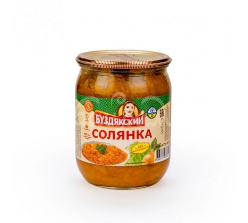 Суп Солянка с/б Буздякский 500 гр Суп Солянка с/б Буздякский 500 гр