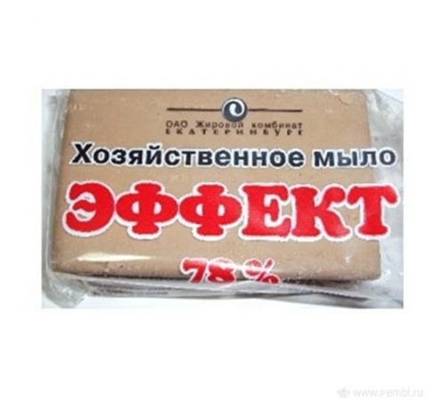 Мыло хозяйственное Эффект 300 гр Мыло хозяйственное Эффект 300 гр