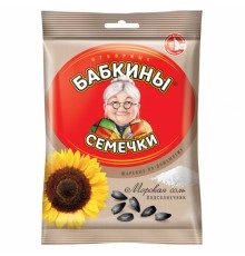 Семечки подсолнечные соленые Бабкины 100 гр
