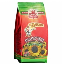 Семечки подсолнечные отборные от МАРТИНА 200гр