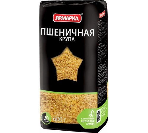 Крупа Пшеничная Ярмарка 600г Крупа Пшеничная Ярмарка 600г