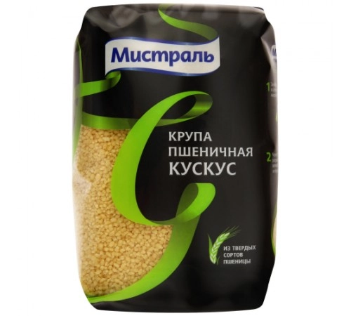Крупа пшеничная Кускус Мистраль 450 гр Крупа пшеничная Кускус Мистраль 450 гр