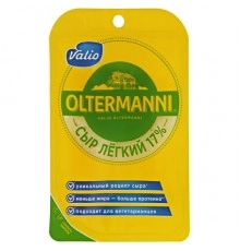Сыр полутвердый Oltermanni легкий нарезка Valio 120 г 17%