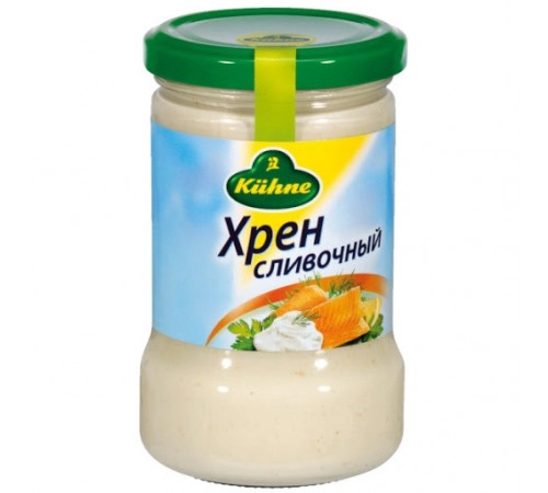 Хрен сливочный Кюне 250г Хрен сливочный Кюне 250г