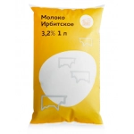 Молоко пастеризованное Ирбитское 0.9 л 3,2 %