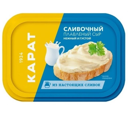 Сыр плавленный Карат 200гр Сыр плавленный Карат 200гр