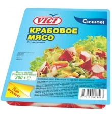 Крабовое мясо ВИЧИ 200гр