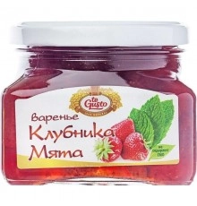 Варенье из клубники+мята TeGusto 430г