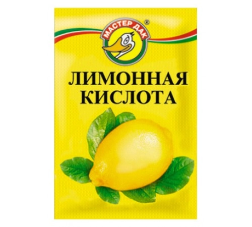 Лимонная кислота Мастер Дак 10г Лимонная кислота Мастер Дак 10г