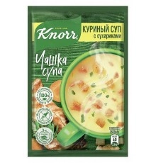 Суп куриный с сухариками Кнорр 16гр