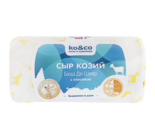 Сыр мягкий с плесенью Бюш де Шевр из козьего молока 90г