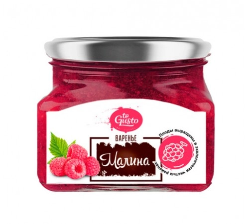 Варенье из малины TeGusto 430гр Варенье из малины TeGusto 430гр