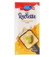 Сыр полутвердый Raclette классический нарезка Emmi 200 г 45%