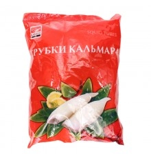 Кальмар тушка очищенный замороженный Kaluri 1кг
