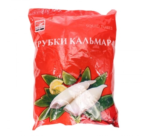 Кальмар тушка очищенный замороженный Kaluri 1кг