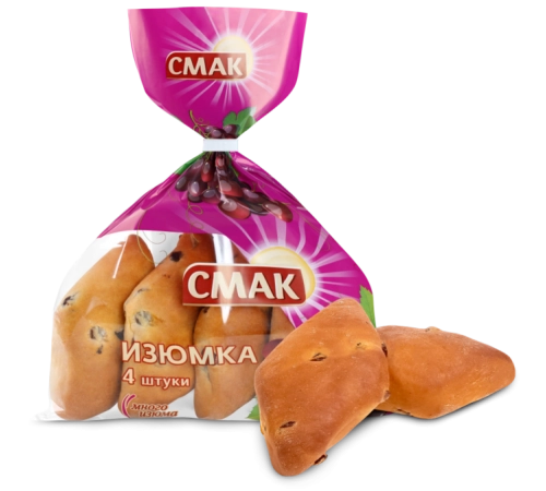 Булочка ИЗЮМка СМАК 160г Булочка ИЗЮМка СМАК 160г