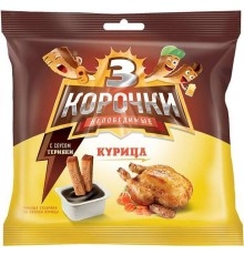 Сухарики Курица + соус терияки ржаные 3 корочки 60гр