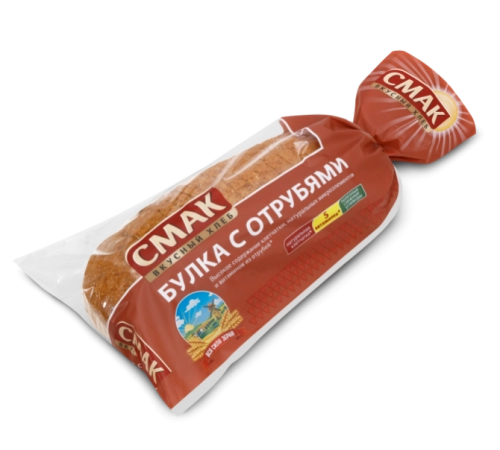 Булка с отрубями СМАК 330г Булка с отрубями СМАК 330г