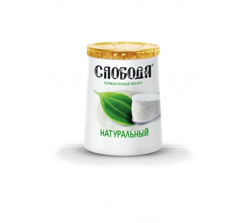 Биойогурт натуральный Слобода 150гр 5%