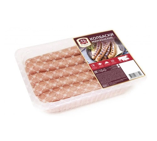 Колбаски Мюнхенские охлажденные Ромкор 600гр