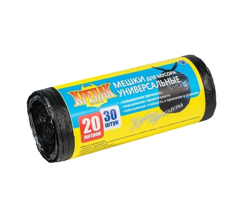 Мешки для мусора 20л Крепак 30 шт Мешки для мусора 20л Крепак 30 шт