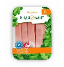 Стейк грудки индейки охлажденный Индилайт 0,525г