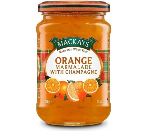 Десерт из апельсина с шампанским Mackays 340г Десерт из апельсина с шампанским Mackays 340г
