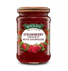 Десерт из клубники с шампанским Mackays 340г