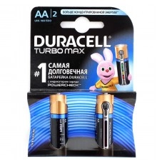 Батарейки Турбо макс АА Duracell 2 шт