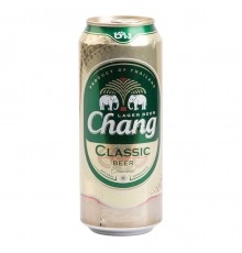 Пиво Чанг светлое 5,0% ж/б 0,5л Тайланд