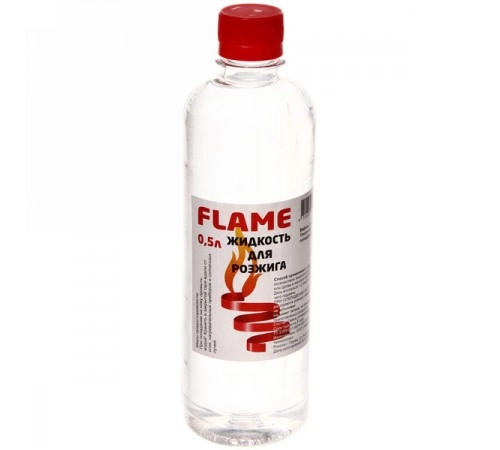 Жидкость для розжига Flame 0.5л Жидкость для розжига Flame 0.5л