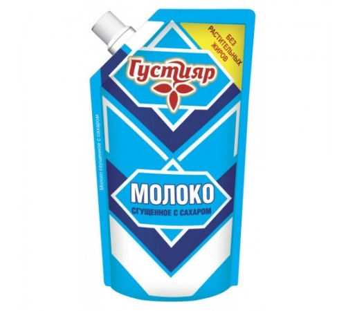 Молоко сгущенное дой-пак Густияр 270гр
