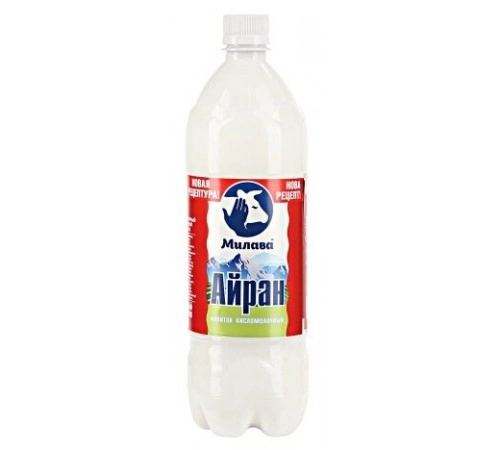 Напиток кисломолочный Айран Милава 1 л 0,5%