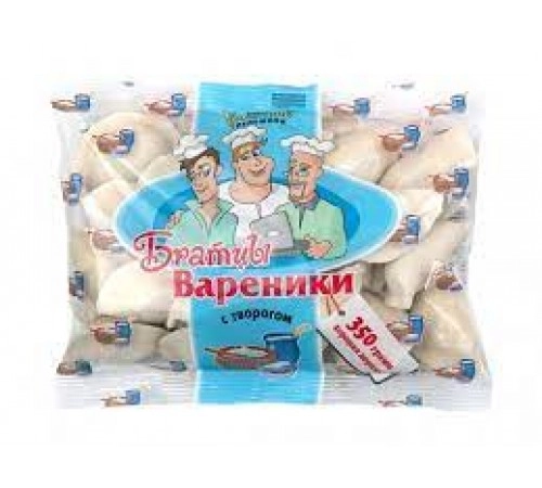 Вареники с творогом Братцы Вареники 350гр