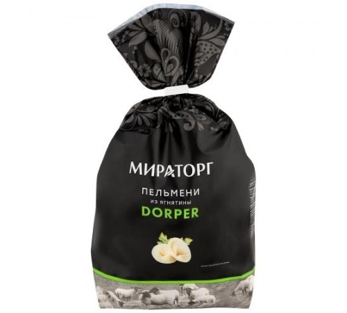 Пельмени Dorper из ягнятины Мираторг 800г Пельмени Dorper из ягнятины Мираторг 800г