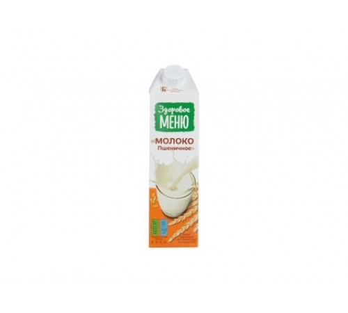 Молоко пшеничное Здоровое Меню 1л 1%